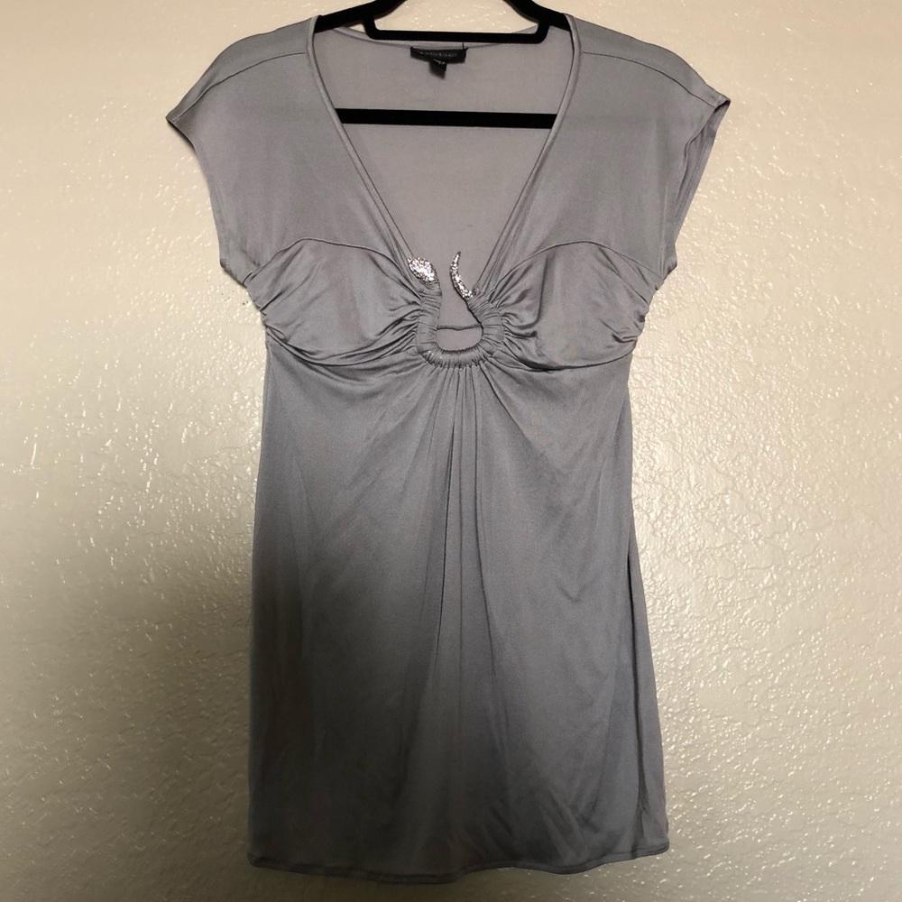 NEW! Bebe Crystal Jeweled Snake Top